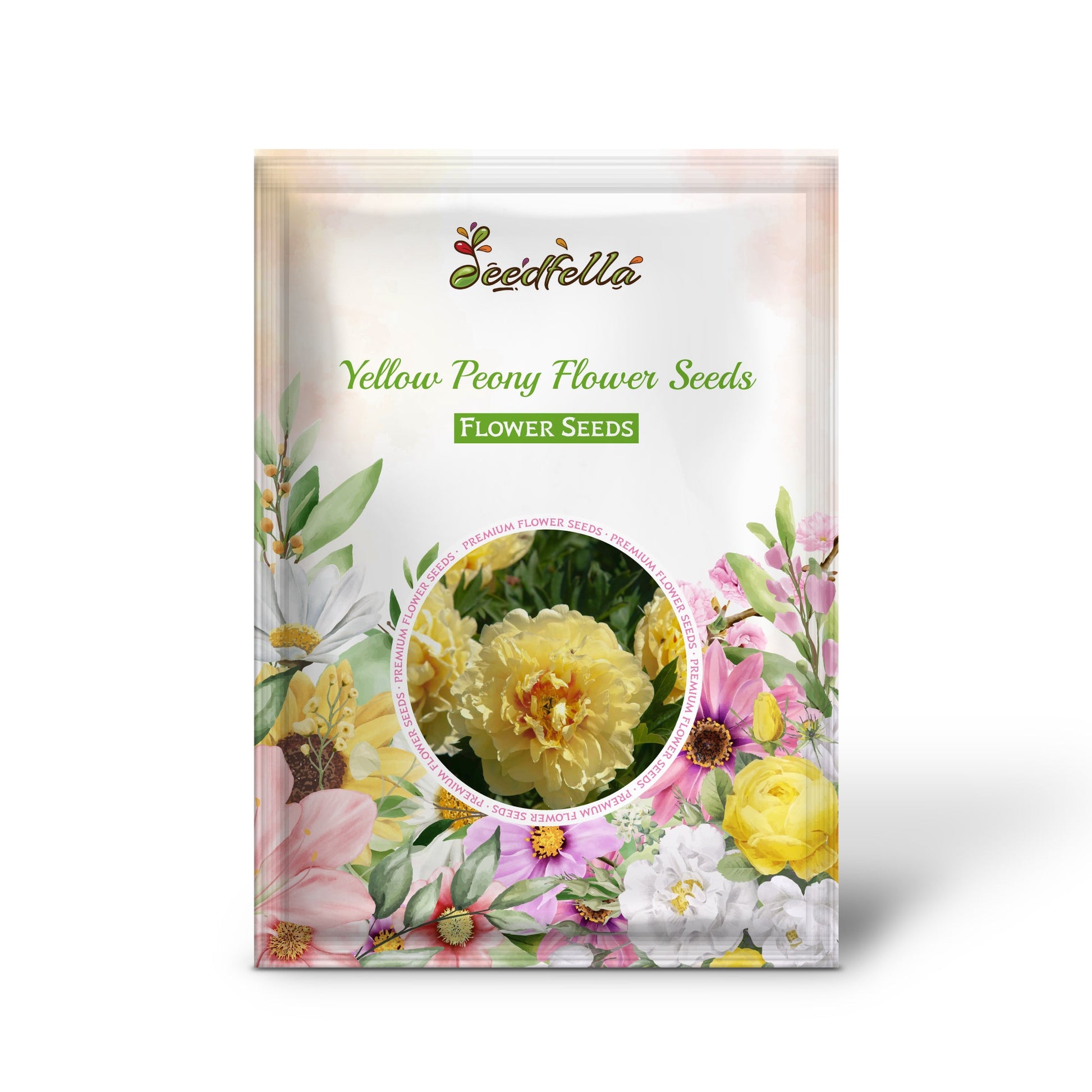 Yellow Peony Flower Seeds for Planting