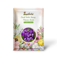Dark Violet Starry Petunia Seeds for Spring Planting