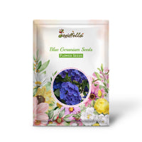 Blue Geranium Seeds for Planting - Beautiful Perennial Blooms