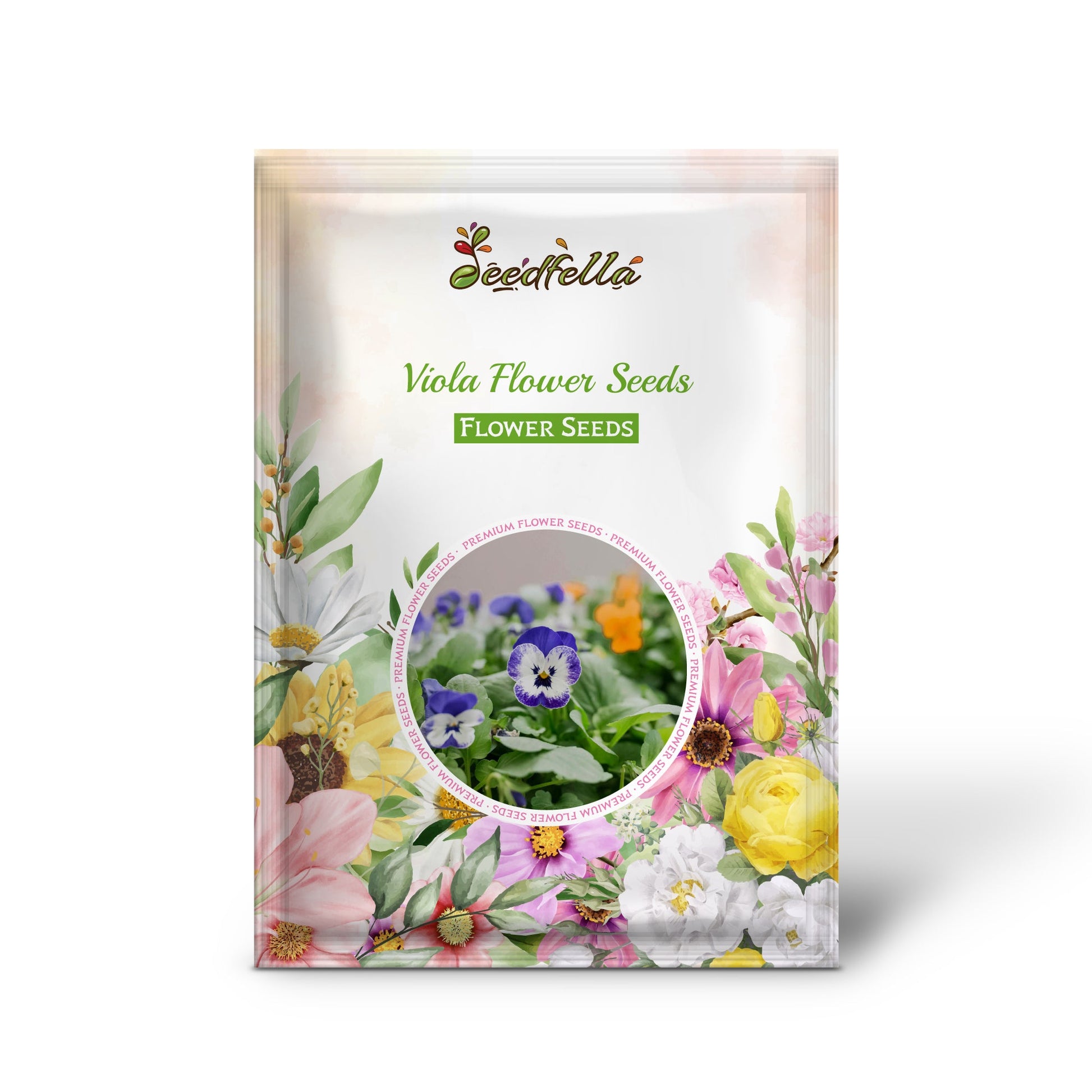 Viola Flower Seeds for Planting - Vibrant Blooms for Your Garden