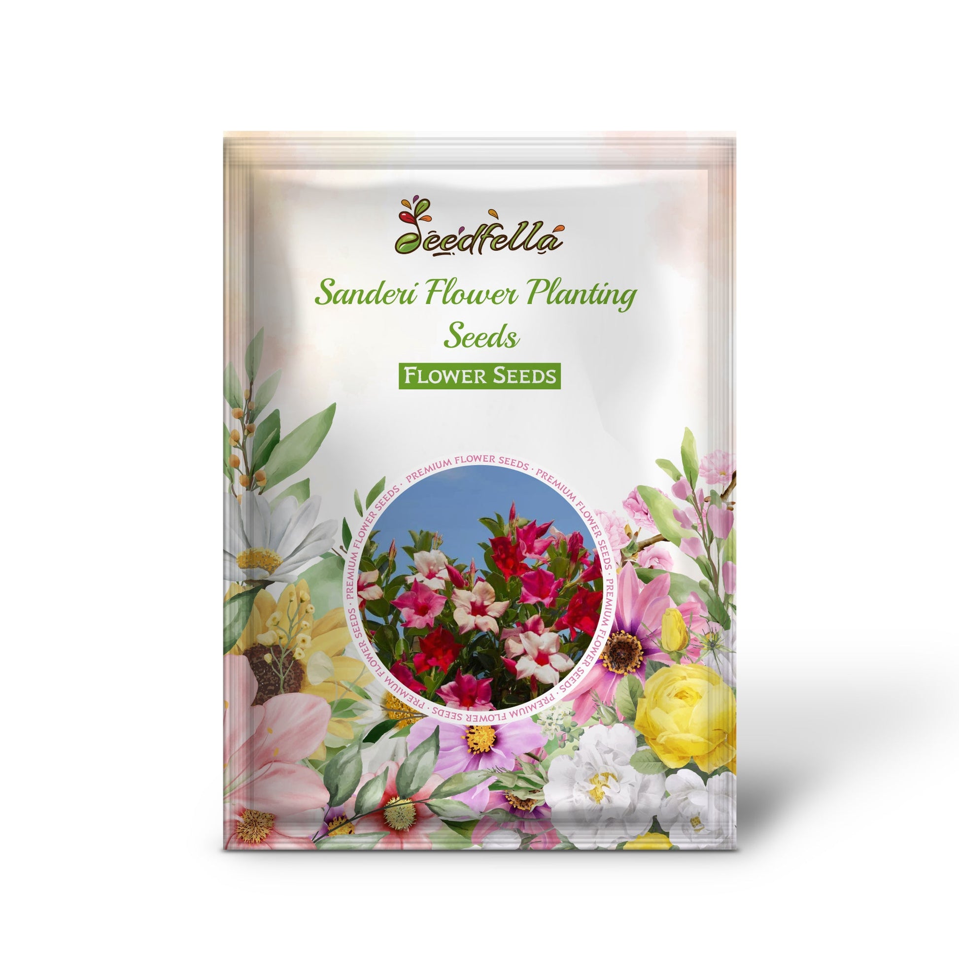 Sanderi Flower Planting Seeds Pink White