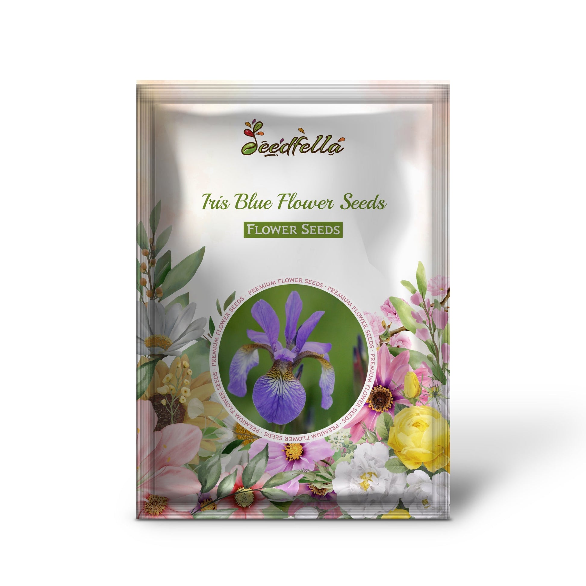 Iris Blue Flower Seeds for Planting - Stunning Perennial Blooms