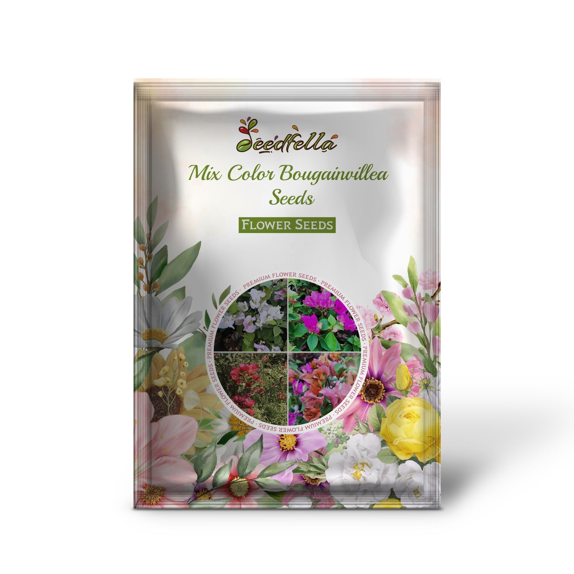 Mix Color Bougainvillea Seeds for Planting - Bright and Colorful Garden Blooms