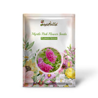 Myrtle Pink Flower Seeds for Planting  Vibrant Blooms for Your Garden
