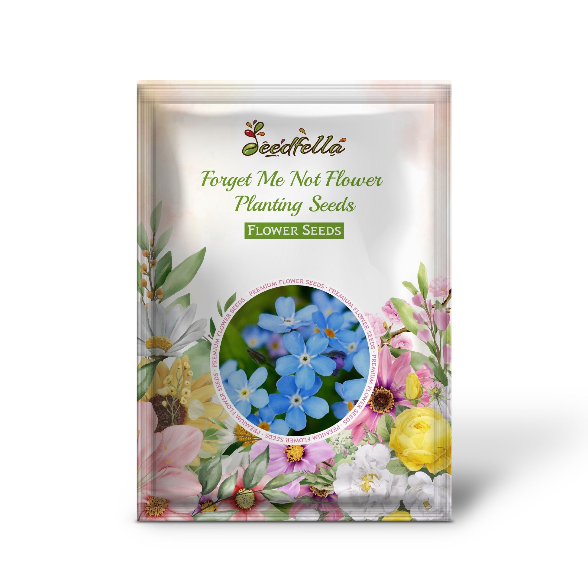 Forget Me Not Flower Planting Seeds - Create Beautiful Gardens with Charming Blooms