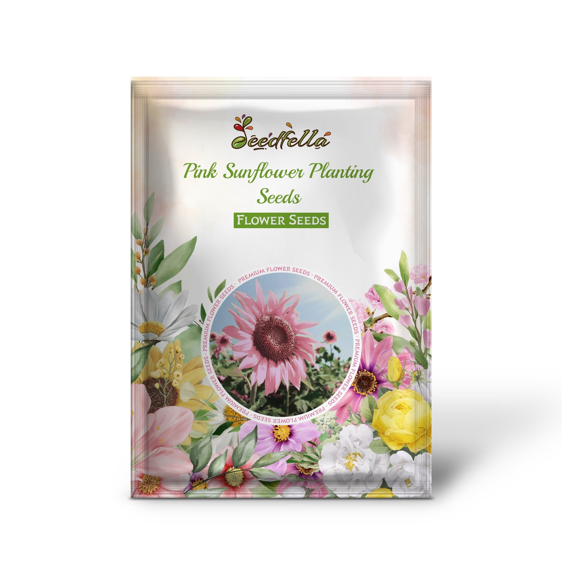 Pink Sunflower Planting Seeds  Grow Your Garden