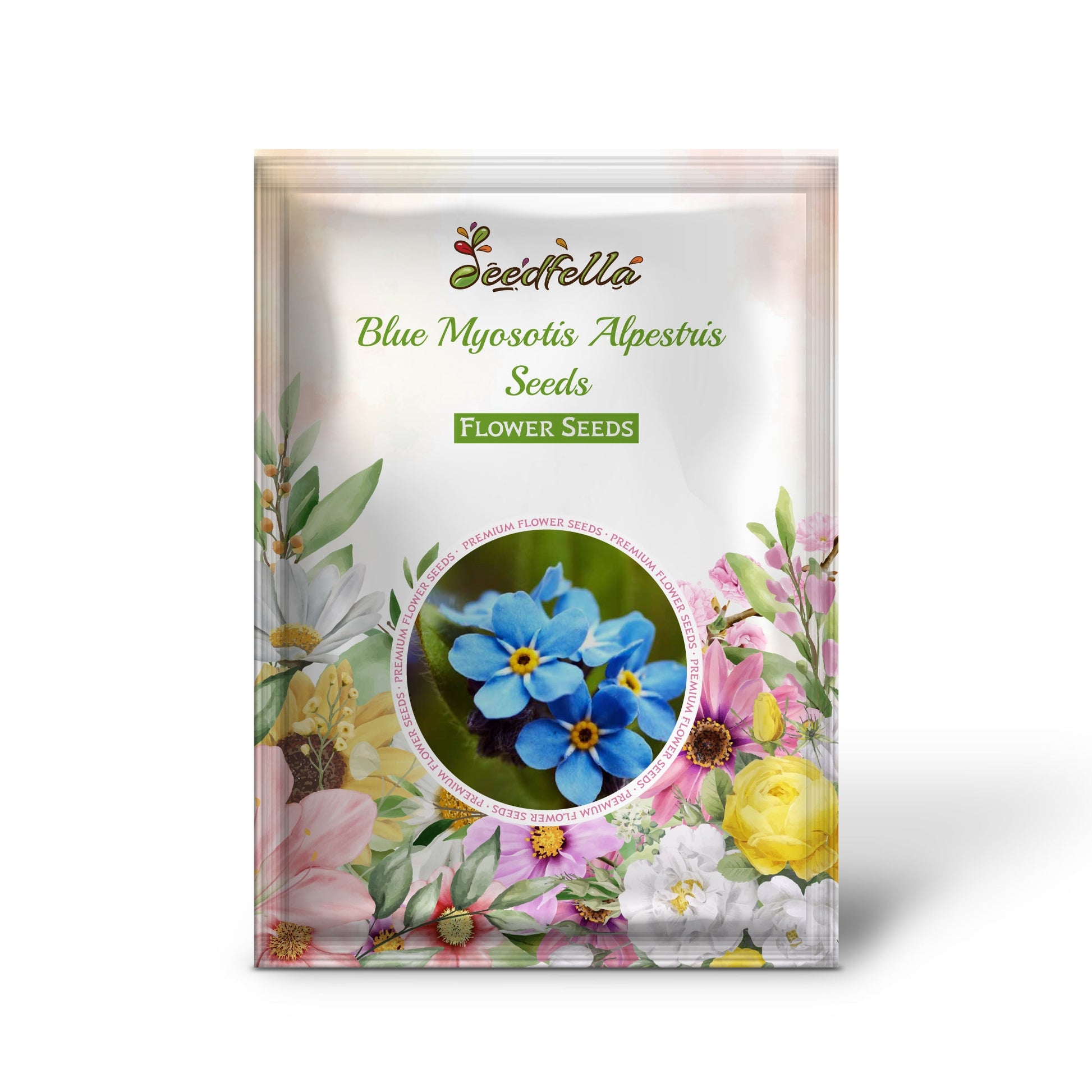 Blue Myosotis Alpestris Seeds for Planting