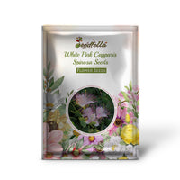 White Pink Capparis Spinosa Seeds for Planting  Ideal for Gardens and Pots with Unique Blooms