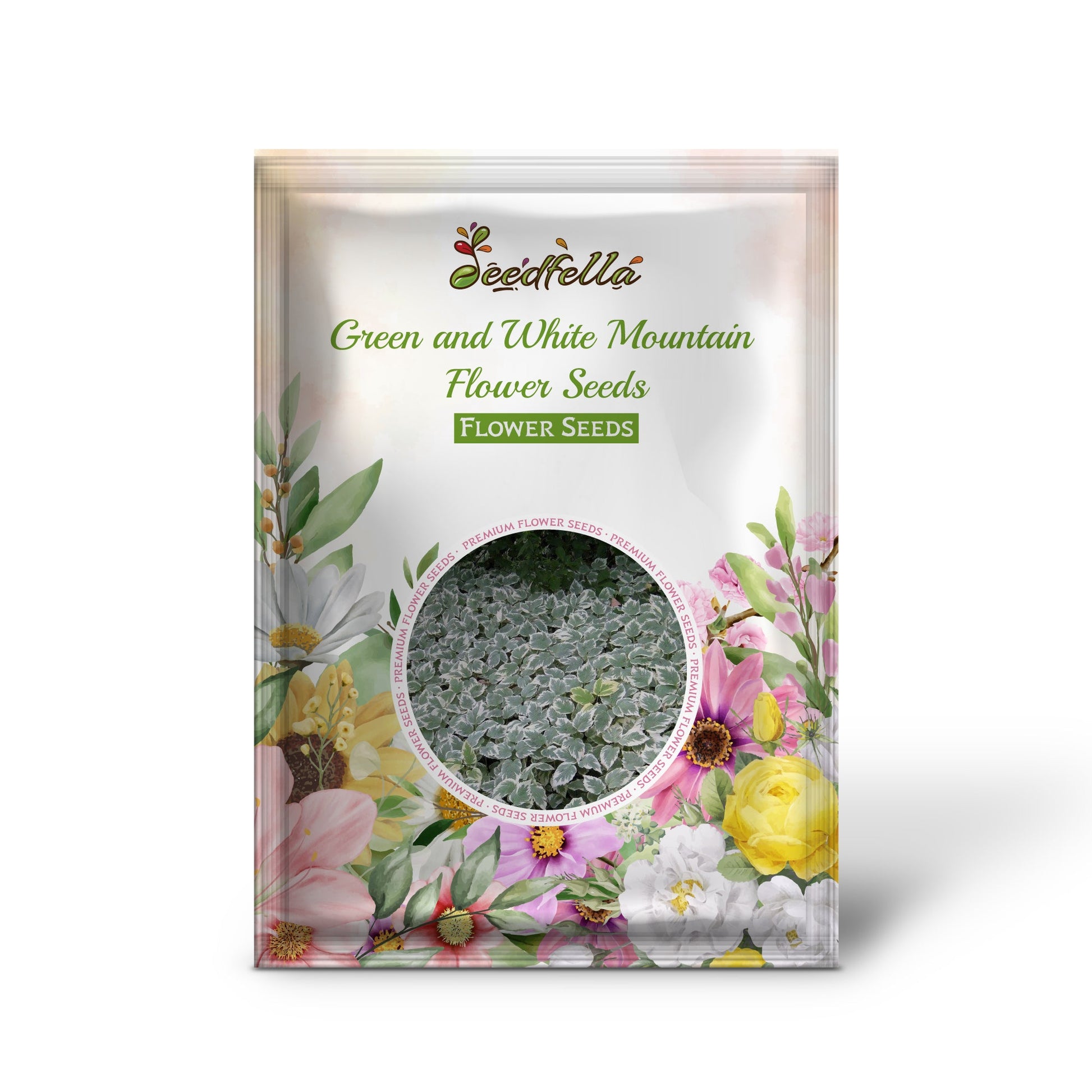 Green and White Mountain Flower Seeds: Essential Planting