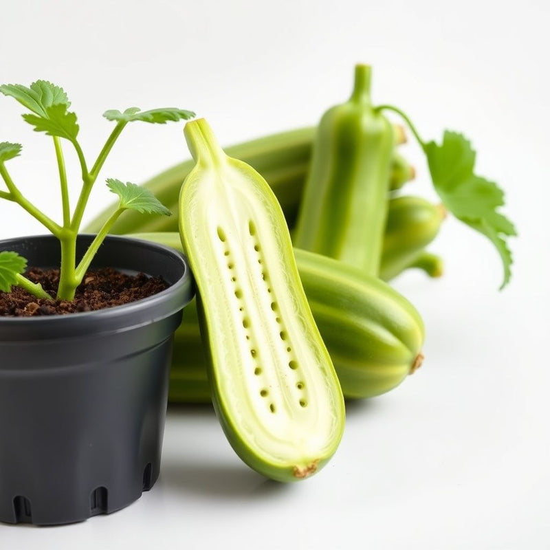 Green Bottle Gourd Vegetable Seeds for Easy Planting