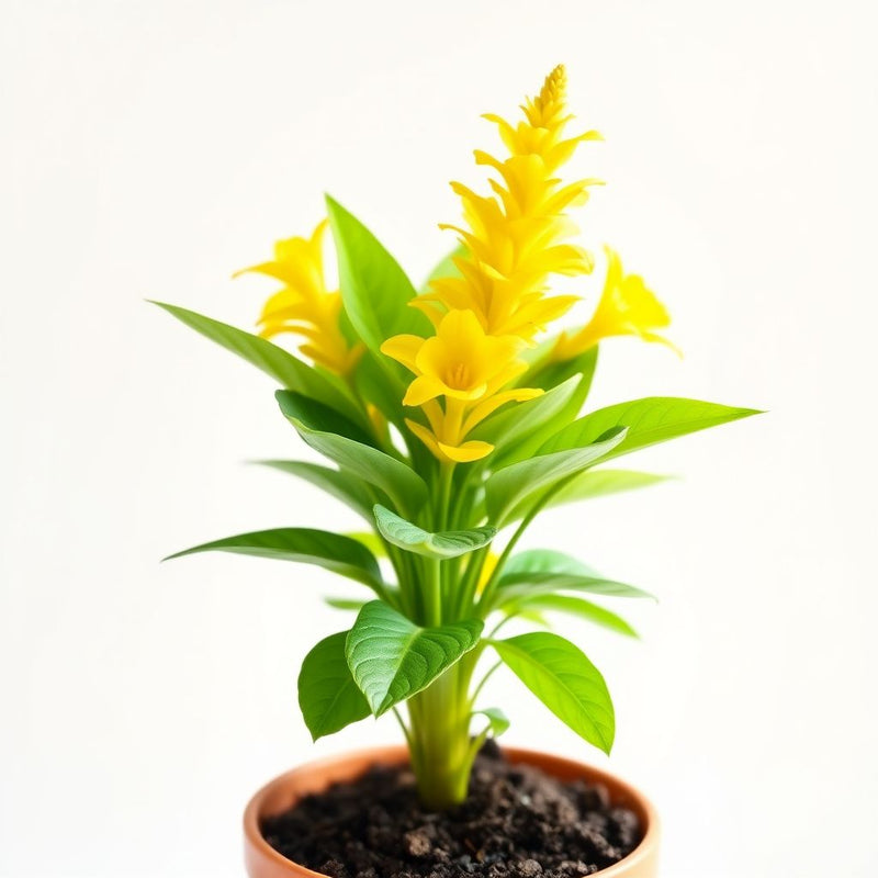 Yellow Pachystachys Lutea Flower seeds for Planting - Easy to Grow, Heirloom & GMO Free Seeds for Home Garden