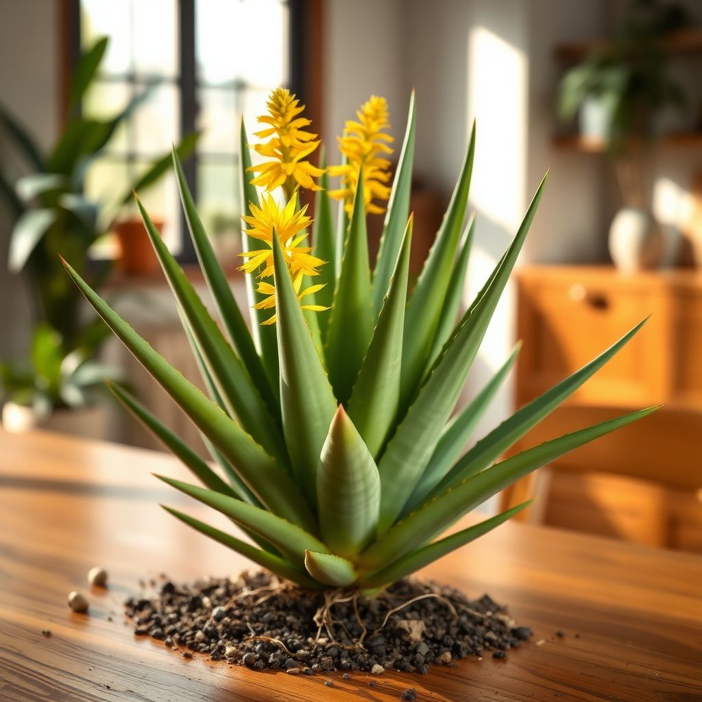Yellow Aloe Dichotoma Flower seeds for Planting - Perfect for Borders, Heirloom & GMO Free Seeds for Home Garden
