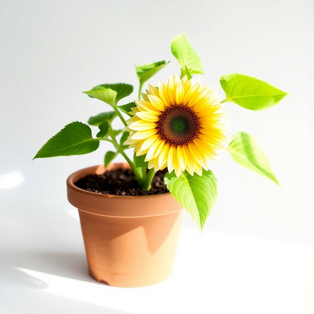 Vanilla Ice Sunflower Long-Lasting Annual Seeds for Stunning Sunflowers in Your Garden