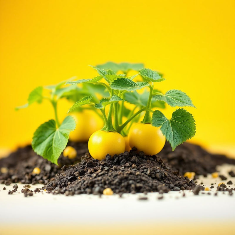 Yellow Bittergourd Vegetable Seeds Planting