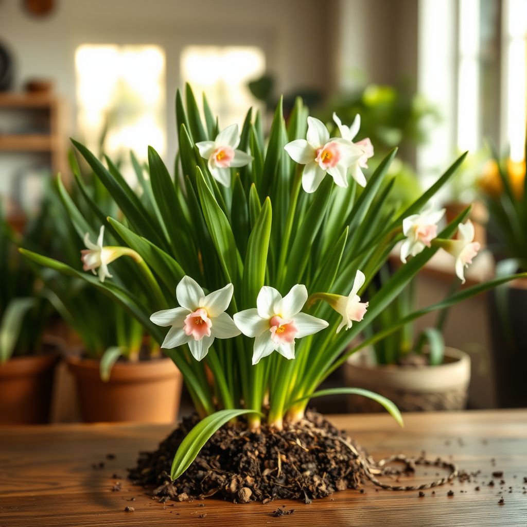 Narcissus Flower Seeds for Planting - White Pink Varieties for Stunning Gardens