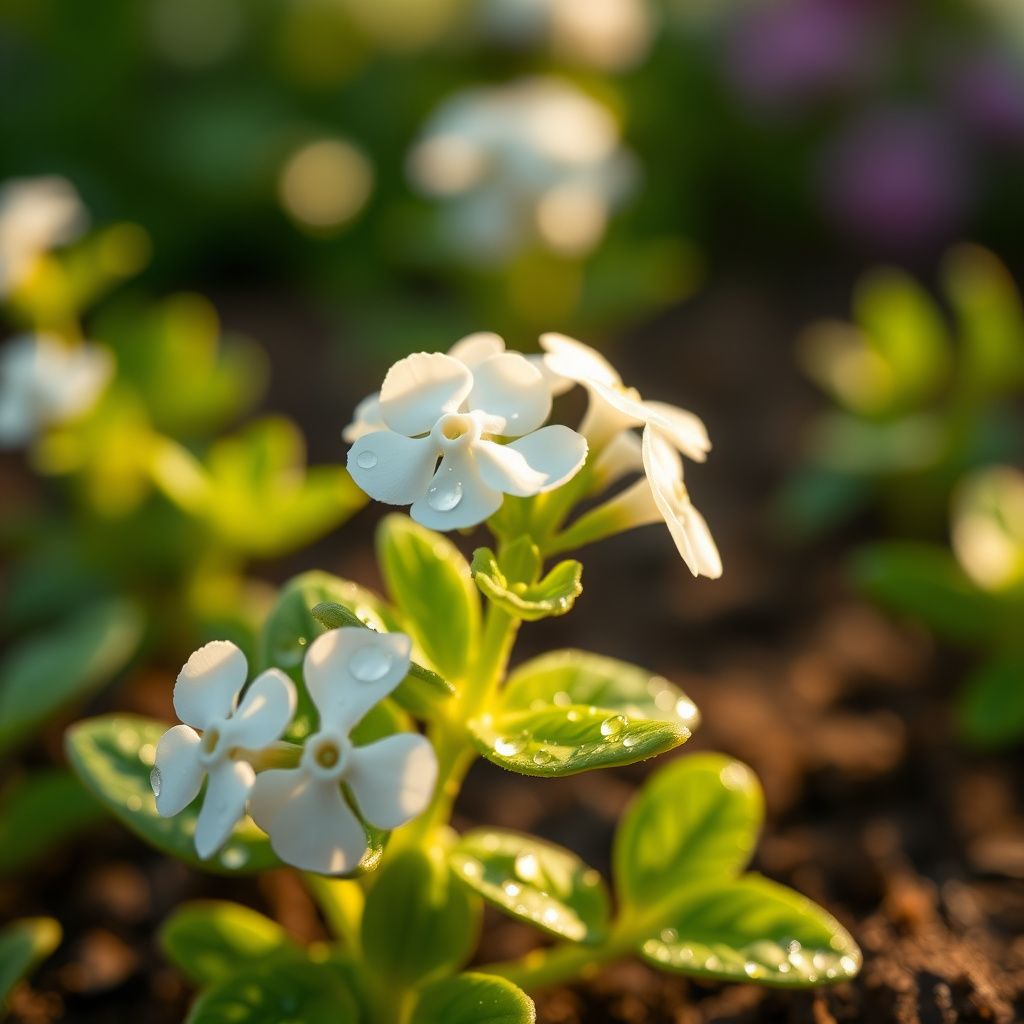 Alyssum Aphrodite White Flower Seeds for Planting in Borders or Pots