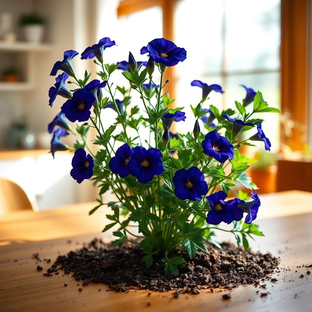 Dianthus Caryophyllus Seeds - Dark Blue Flower Seeds for Planting