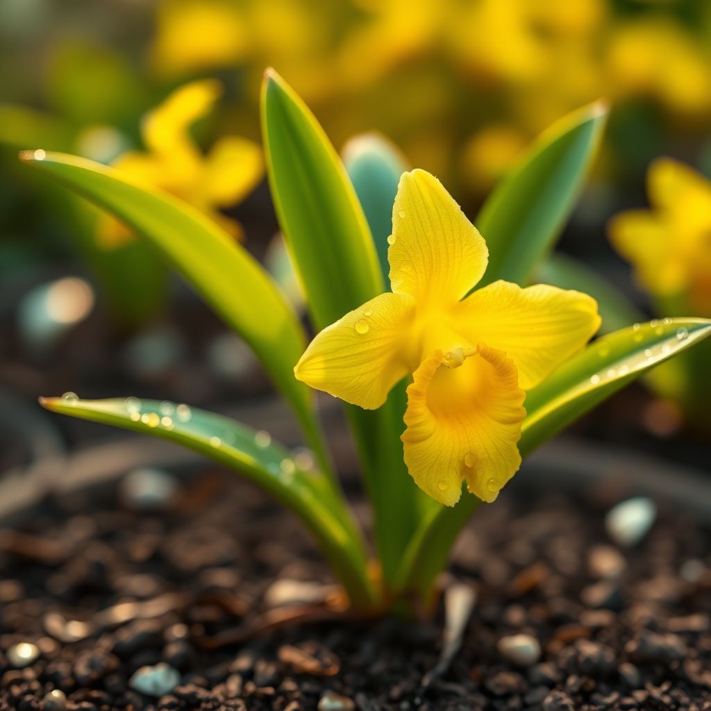 Yellow Orchid Formaldehyde Flower seeds for Planting - Low Maintenance, Heirloom & GMO Free Seeds for Home Garden