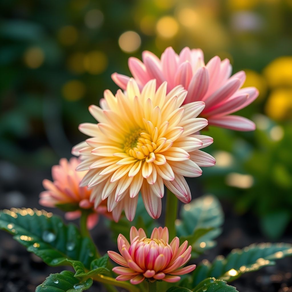 Yellow Pink Chrysanthemum Flower seeds for Planting Cut Flower Favorite Heirloom & GMO Free Seeds for Home Garden 
 
 Sale