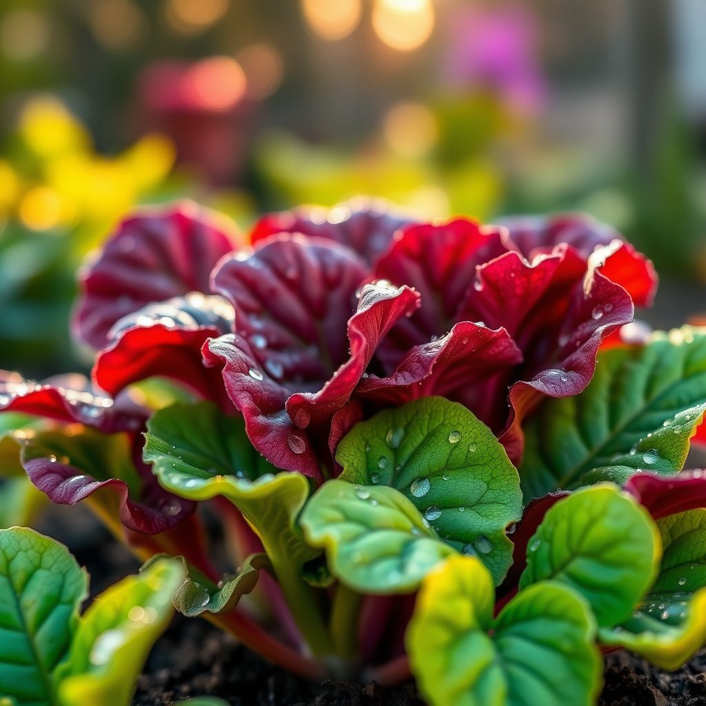 Portulak Rock Ruby Tuesday Seeds for Colorful, Nutritious Greens