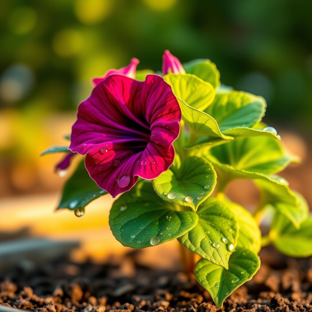 Pelleted Candypops Vein Mix Petunia Seeds