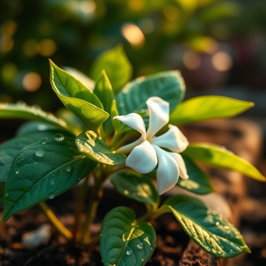 Arabian Jasmine Jasminum sambac Flower Seeds for Planting in Garden