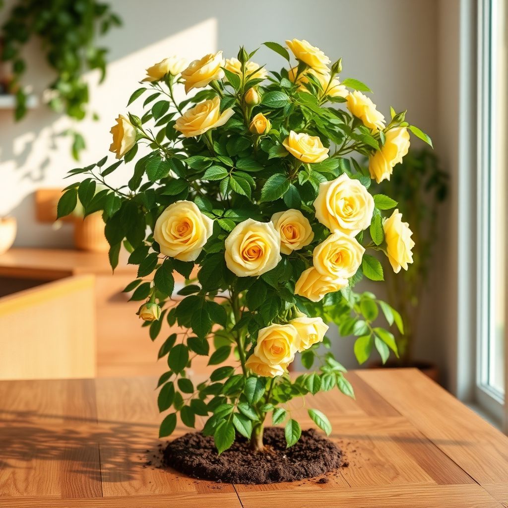 Light Yellow Climbing Rose Seeds for Planting - Beautiful Garden Climber Roses