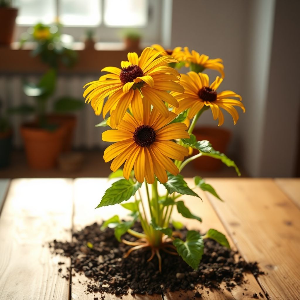 Yellow Rudbeckia Flower Seeds  Perfect for Garden Planting