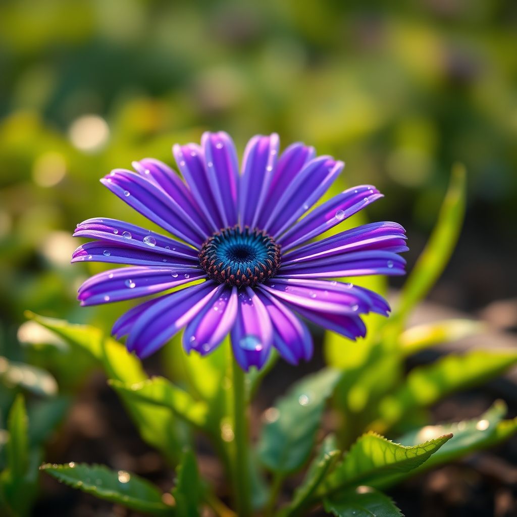 African Blue Eyed Daisy Seeds – Rare Osteospermum Flower