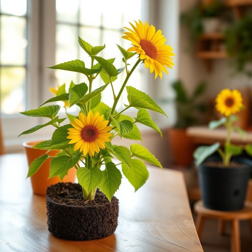 Yellow Lemon Sunflower Seeds Planting Brightening Your Gardening
