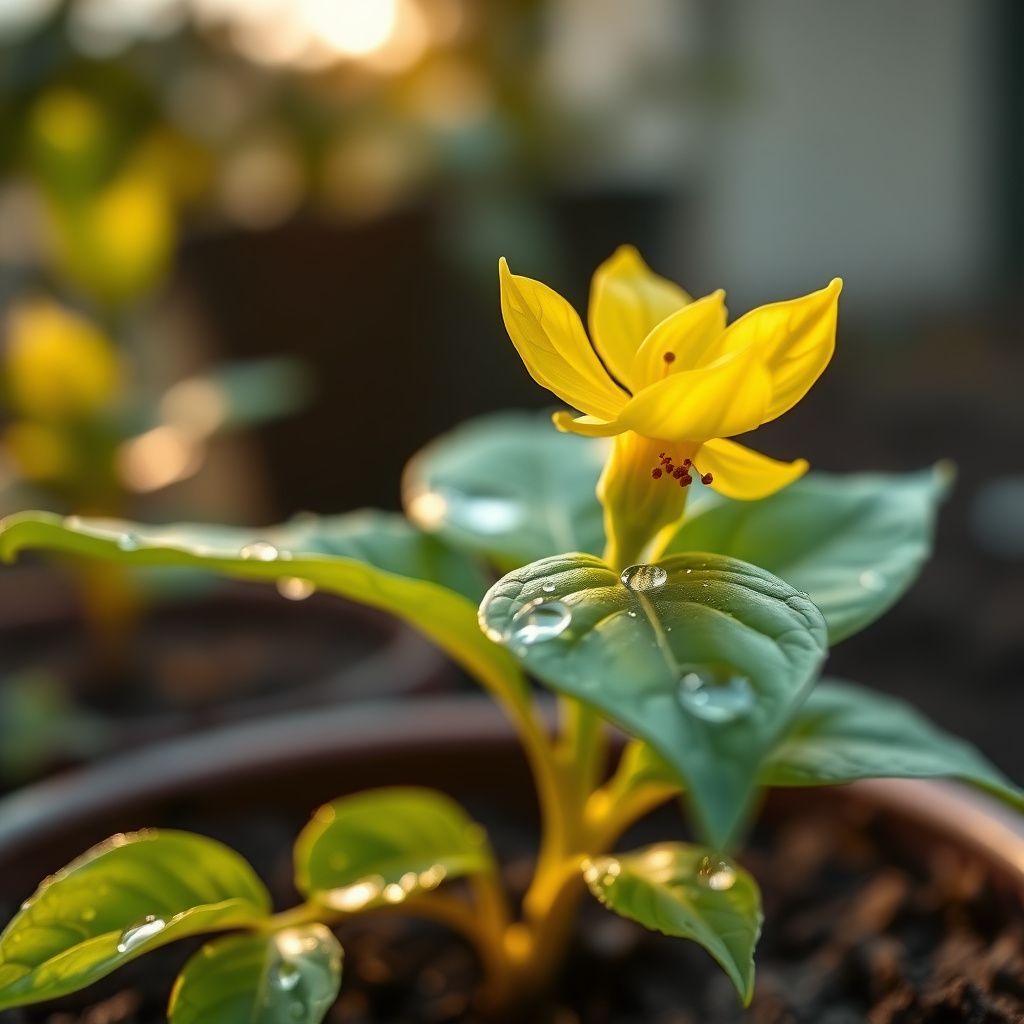 Yellow Chimonanthus Praecox Flower Seeds for Planting  Seed for Fragrant