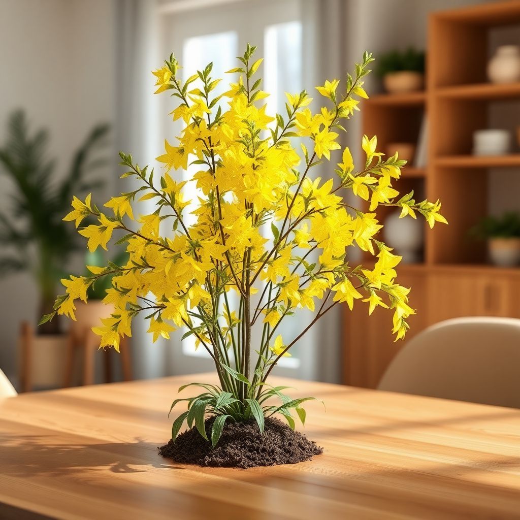 Yellow Weeping Forsythia Flowers Seeds for planting