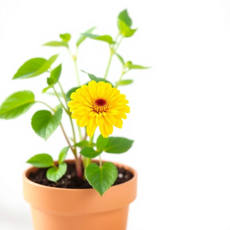 Yellow Zinnia Flower Seeds for Vibrant Planting