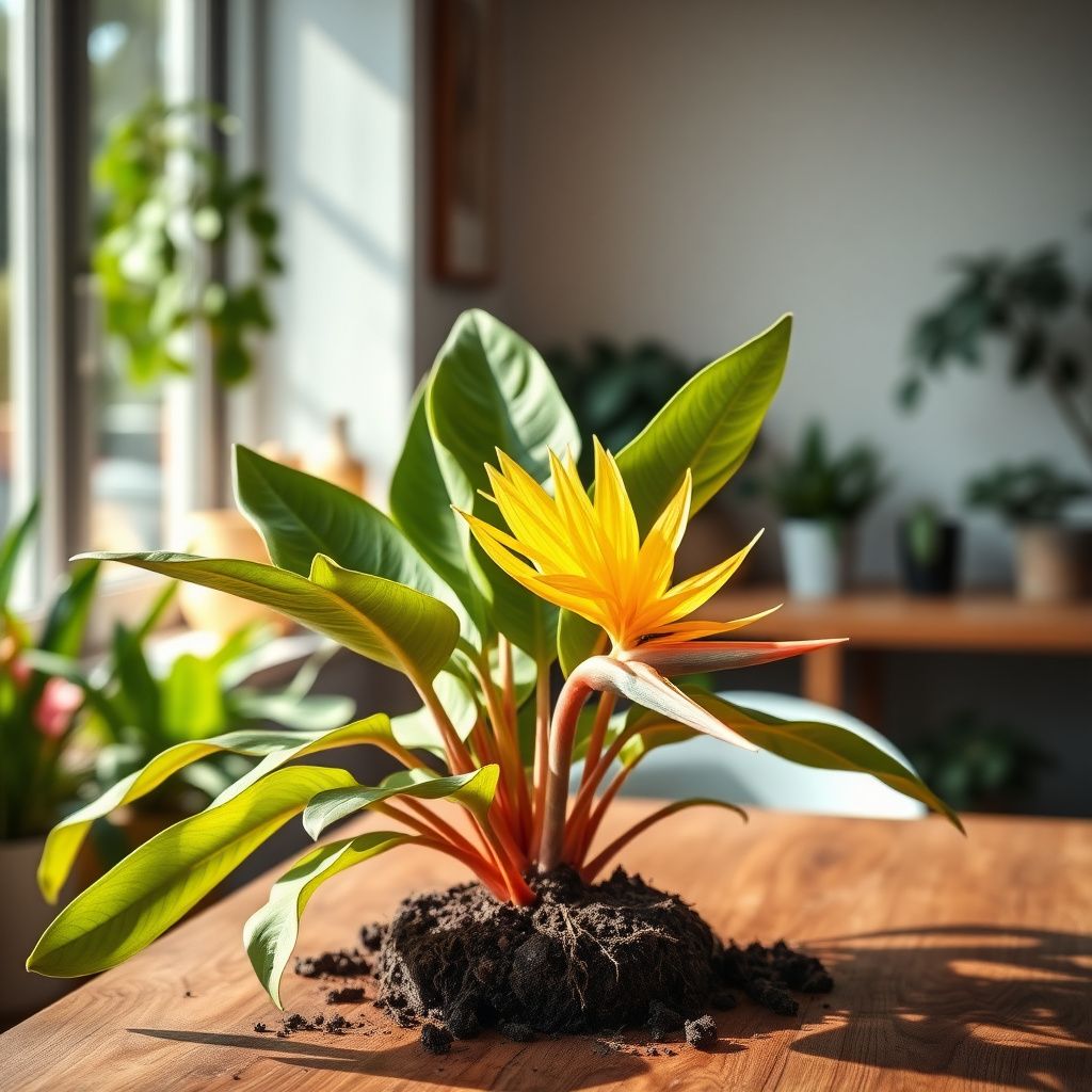 Yellow Strelitzia Flower seeds for Planting - Sun Loving, Heirloom & GMO Free Seeds for Home Garden