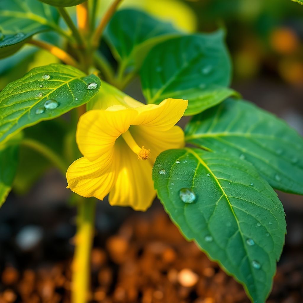 Abutilon Bellvue Flower seeds for Planting - Drought Tolerant, Heirloom & GMO Free Seeds for Home Garden