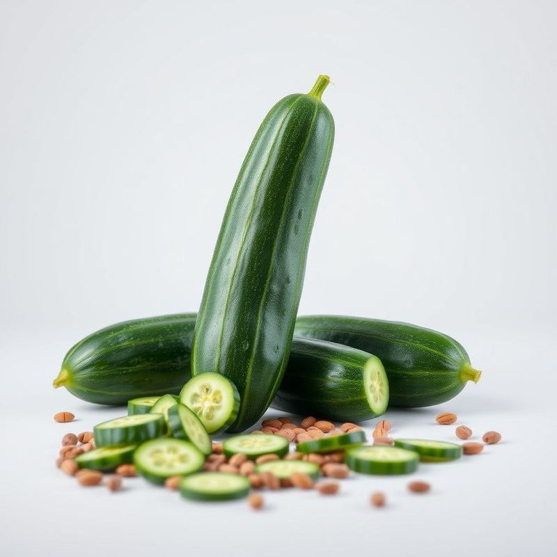 Poona Kheera Cucumber Seeds for Unique Garden Cucumbers