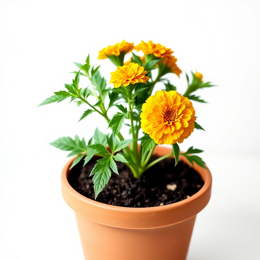 Marigold Jester Seeds for Vibrant Flower Planting