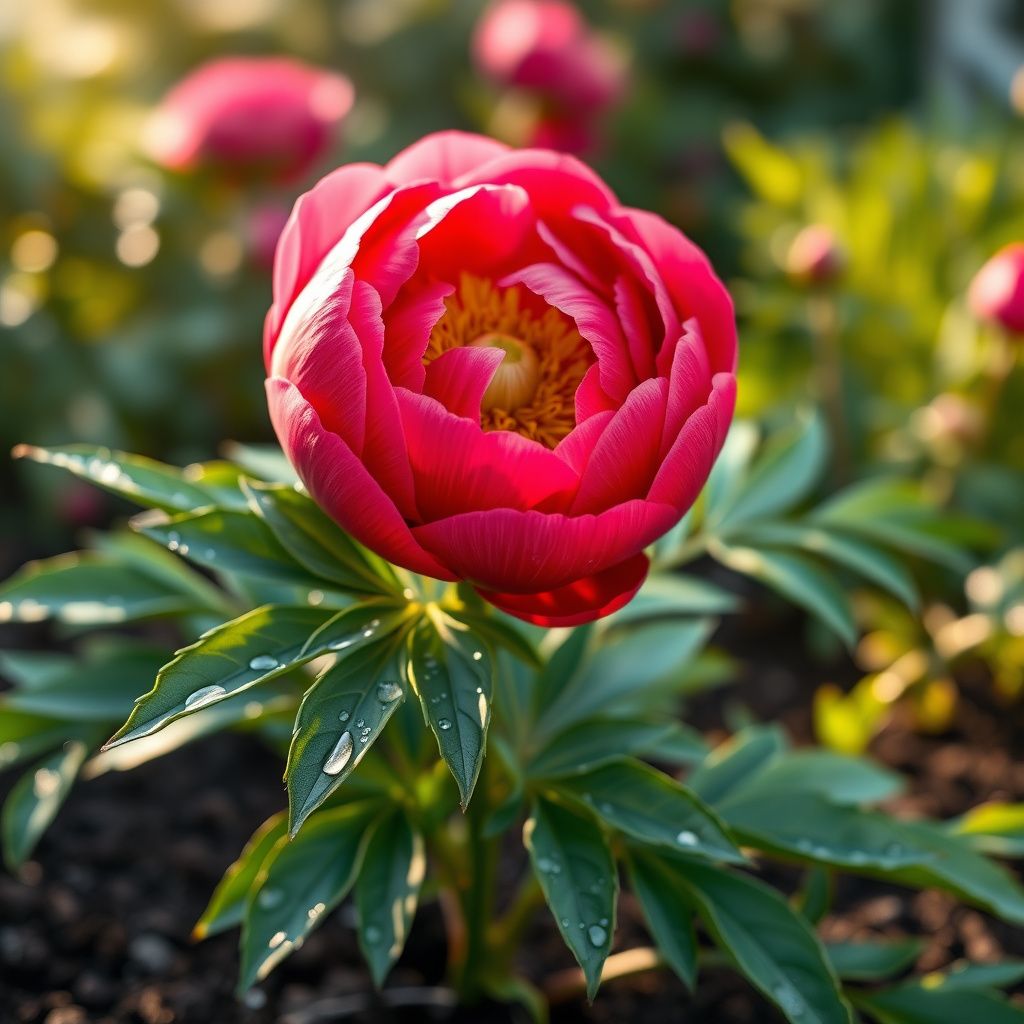 Peony "First Red" Seeds