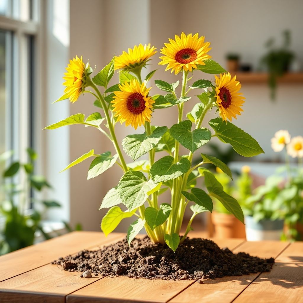 TEDDYB Sonnenblumensamen Seeds for Cute, Small Sunflowers