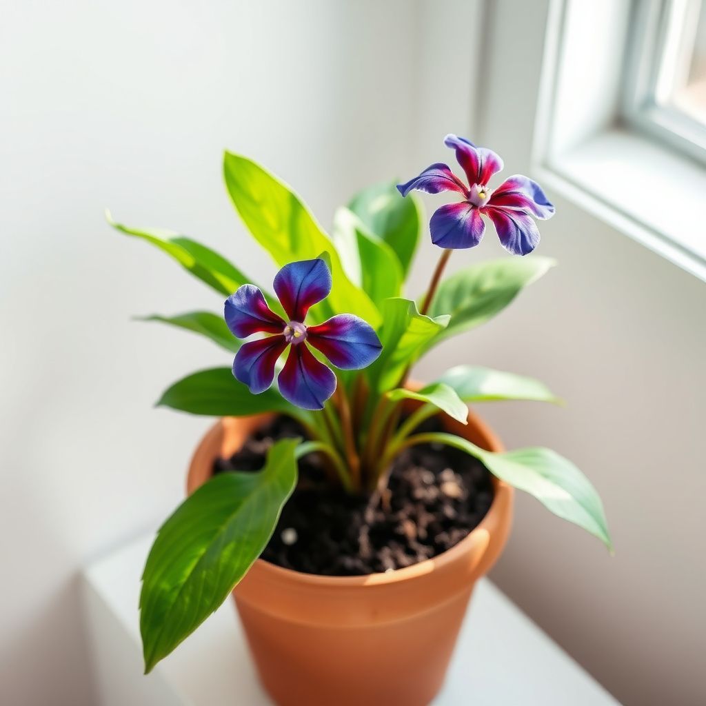 Blue Red Sparaxis Tricolor Flower Seeds for Planting