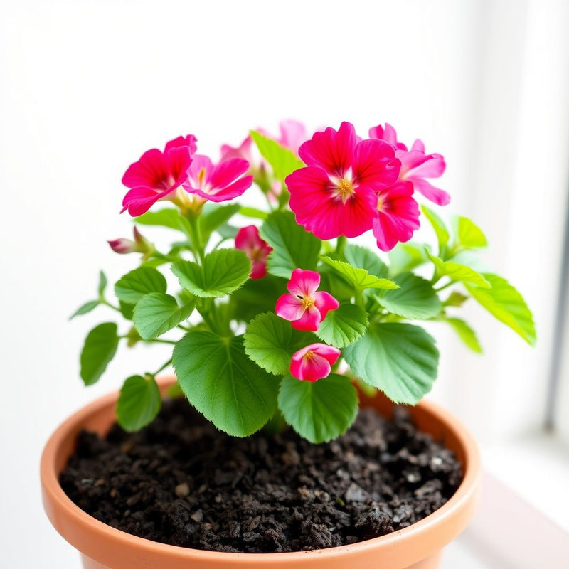 Geranium Mix Apple Blossom Seeds for Planting Vibrant Annual Flowering Plants