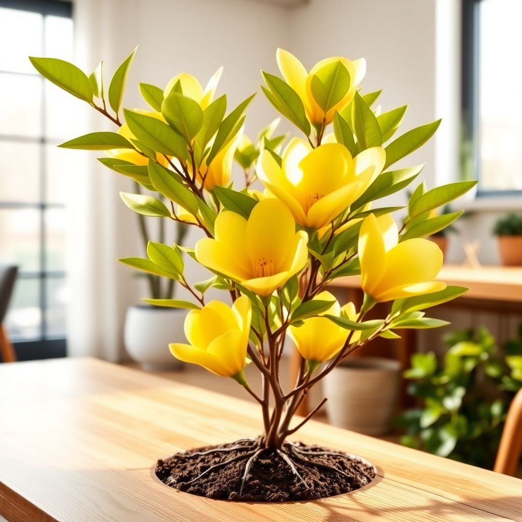 Yellow Magnolia Flower Seeds – Bright, Bold Yellow Magnolias for Ornamental Garden Beauty