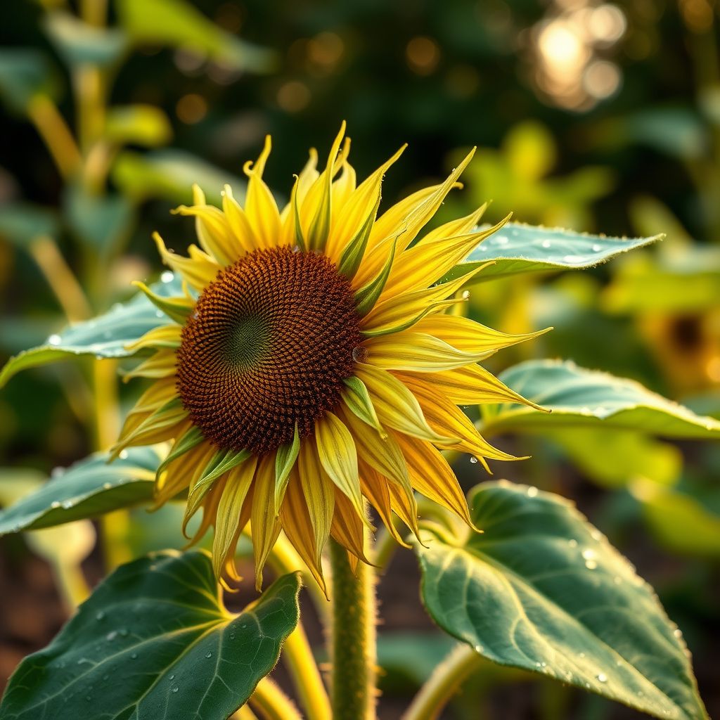 Sunflower Mammoth Grey Stripe Seeds for Large Garden Sunflowers