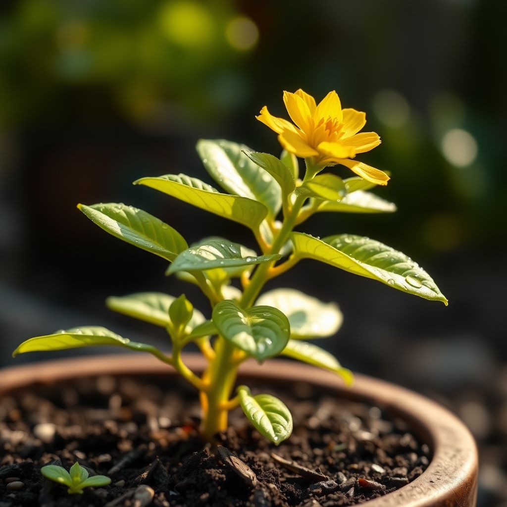 Yellow Perennial Bonsai Flower Seeds Planting
