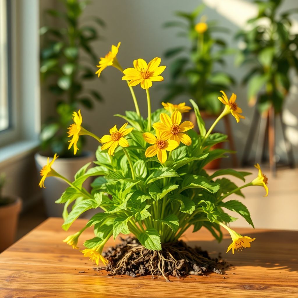 Yellow Ligularia Flower seeds for Planting - Bright Blooms, Heirloom & GMO Free Seeds for Home Garden