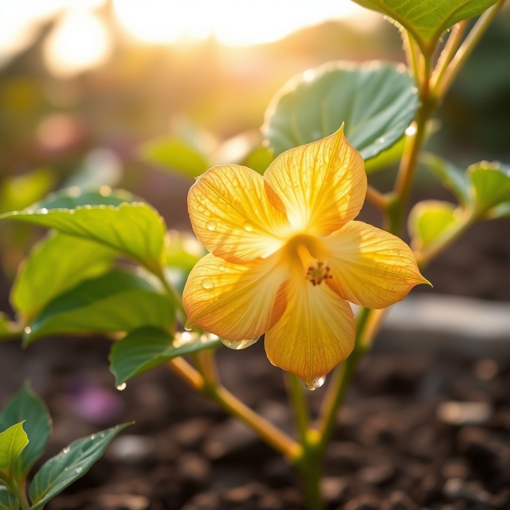 Abutilon Hybridum Flower Seeds - Complete Planting