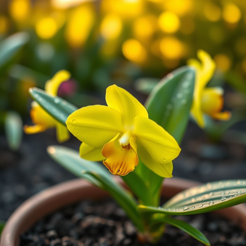 Yellow Phalaenopsis Flower seeds for Planting - Garden Favorite, Heirloom & GMO Free Seeds for Home Garden
