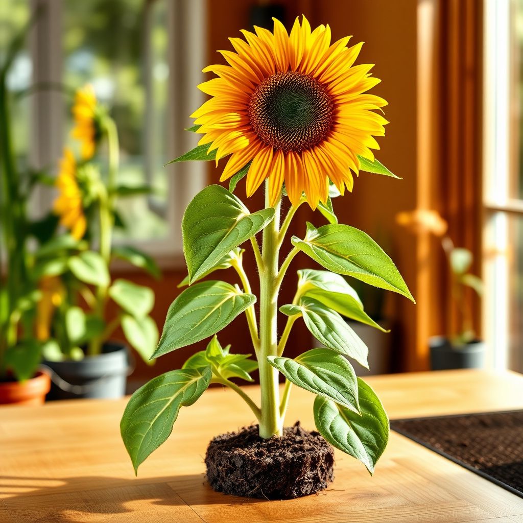 Sunflower Helianthus Annuus Seeds for Tall, Bright Blooms
