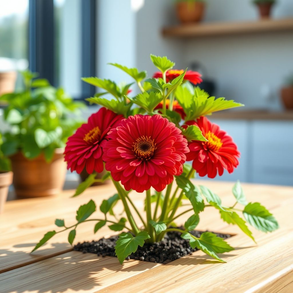 Zinnia Elegans Flower seeds for Planting Bright Blooms Heirloom & GMO Free Seeds for Home Garden 
 
 Sale
