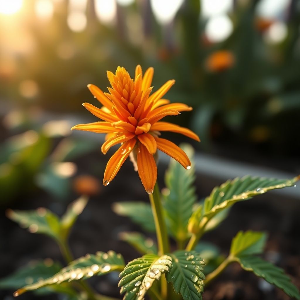 Orange Agastache Navajo Flower seeds for Planting - Pollinator Friendly, Heirloom & GMO Free Seeds for Home Garden
